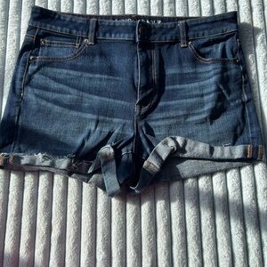 American Eagle Outfitters Dark Blue Jean Shorts
